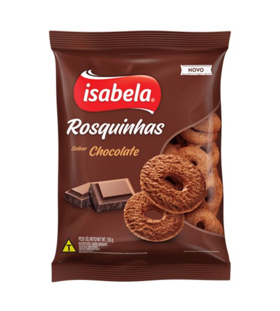 Oferta de BISC ISABELA 350G ROSQUINHA CHOCOLATE por R$6,59