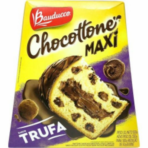Oferta de Chocotone Bauducco 500g Trufa por R$14,5