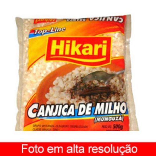 Oferta de Canjica Branca Hikari 500g por R$4,28