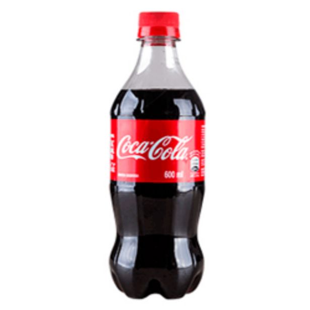Oferta de Refrigerante Coca Cola 600ml por R$3,99