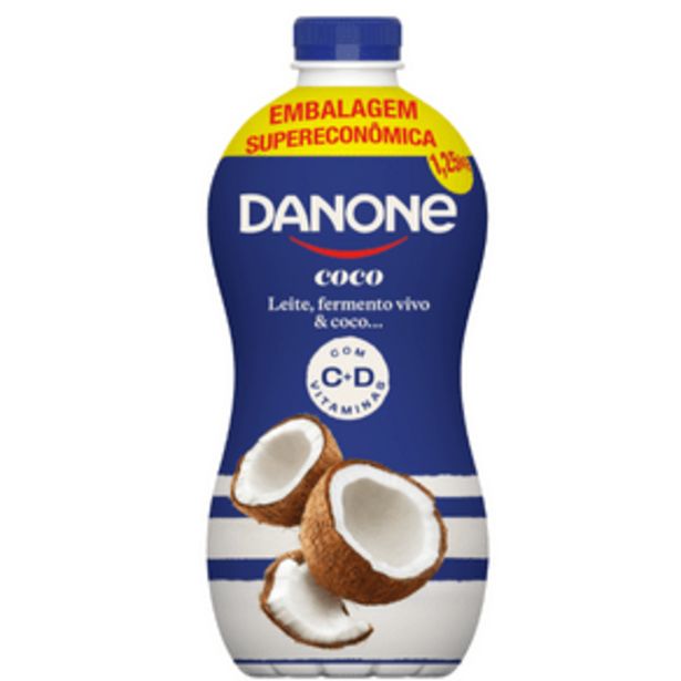 Oferta de Iogurte Líquido Danone Coco 1250kg por R$11,49