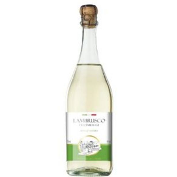 Oferta de Vinho Italiano Lambrusco Decordi Emilia Branco 750ml por R$29,9