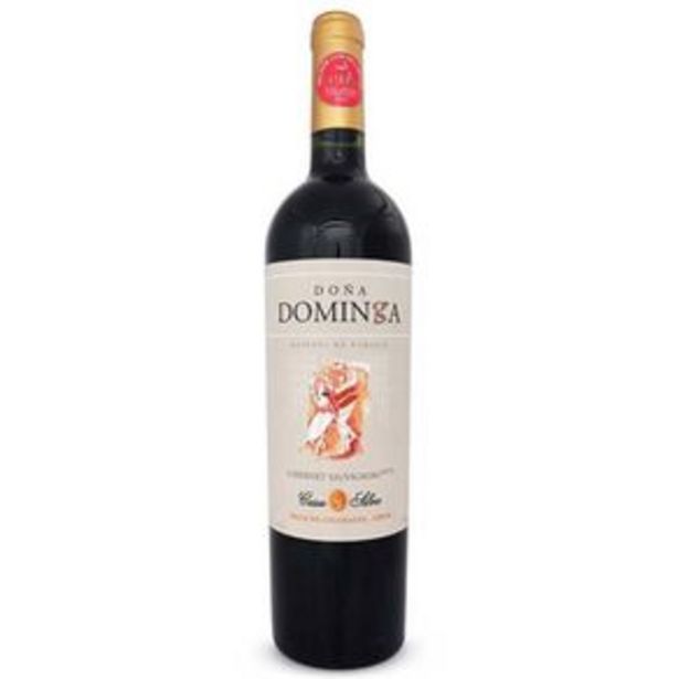 Oferta de Vinho Chileno Tinto Doña Dominga Reserva Cabernet Sauvignon 750ml por R$49,9