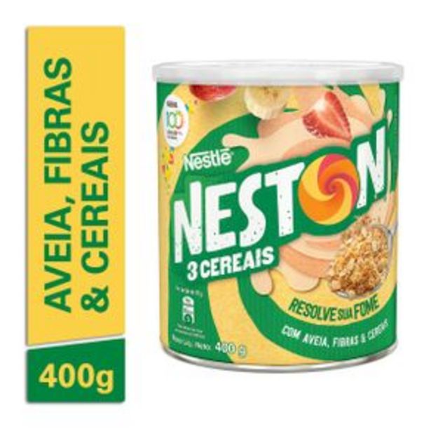 Oferta de Cereal NESTON 3 Cereais 400g por R$13,98