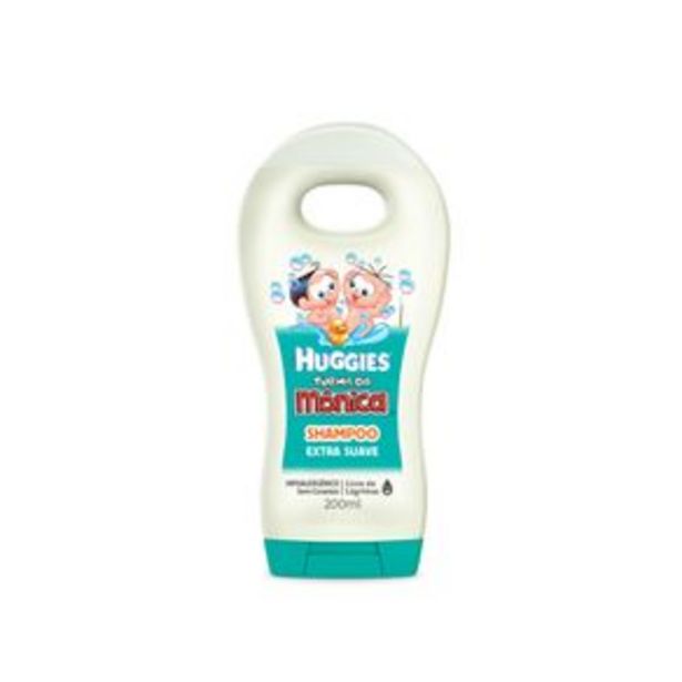 Oferta de Shampoo Infantil HUGGIES Extra Suave 200ml por R$8,99