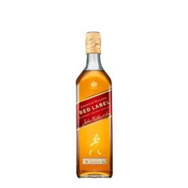 Oferta de Whisky Escocês Johnnie Walker Red Label 750 ml por R$79,9