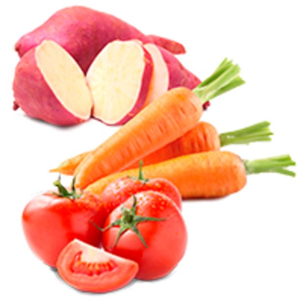 Oferta de Batata Doce, Cenoura ou Tomate • kg por R$2,98 em Rede Supermarket