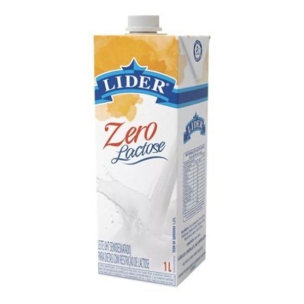 Oferta de Leite Longa Vida Semi Desnatado Lider Zero Lactose 1L por R$3,99