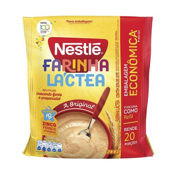 Oferta de Farinha Láctea Tradicional Nestlé 600G por R$17,24 em Almeida Mercados