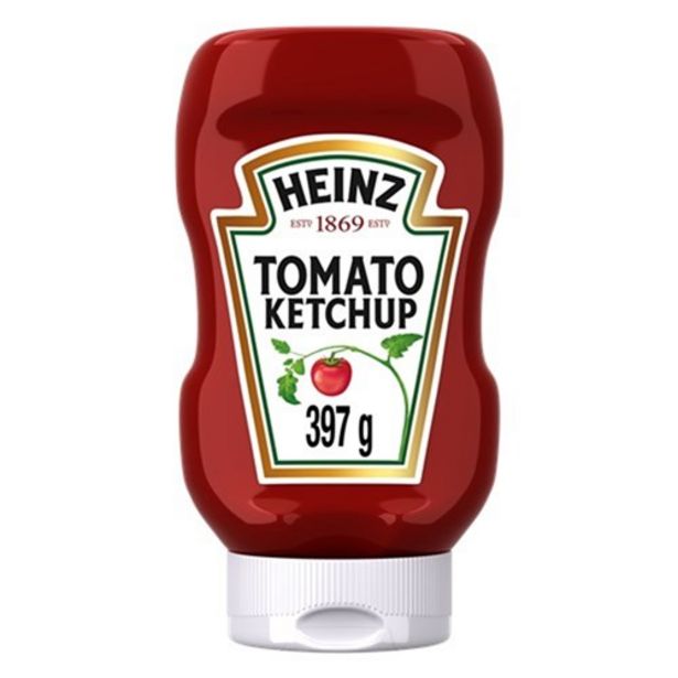 Oferta de Ketchup Tradicional Heinz 397G por R$6,99 em Supermercados Myatã