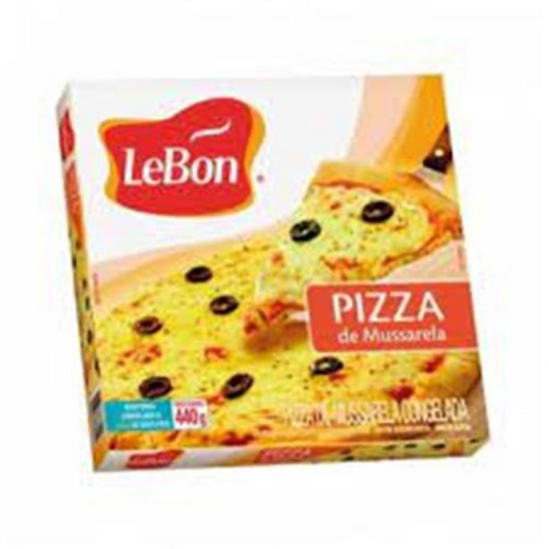Oferta de Pizza de Mussarela Lebon 400G por R$9,98 em Supermercados Myatã
