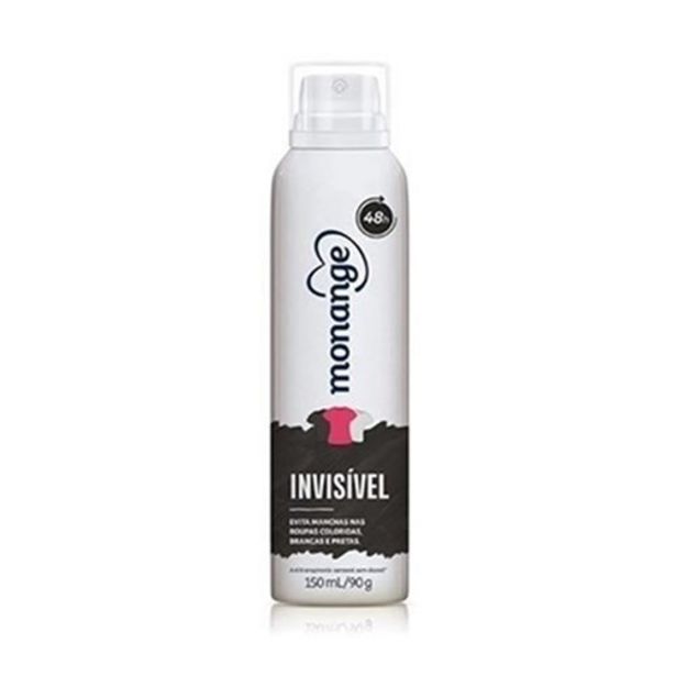 Oferta de Desodorante Monange Invisible Aerosol 150Ml por R$5,99