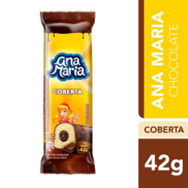 Oferta de Bolo Ana Maria 42g Cobertura Chocolate por R$2,09