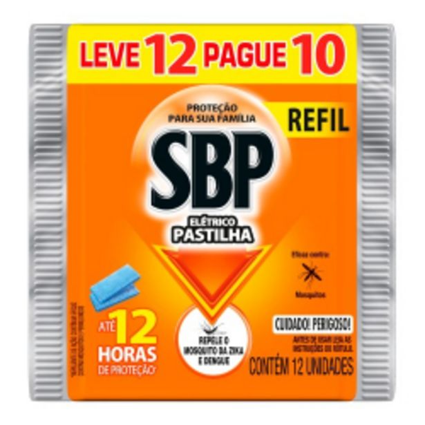 Oferta de Inset.sbp Pastilha Lv12pg10 Original por R$8,59