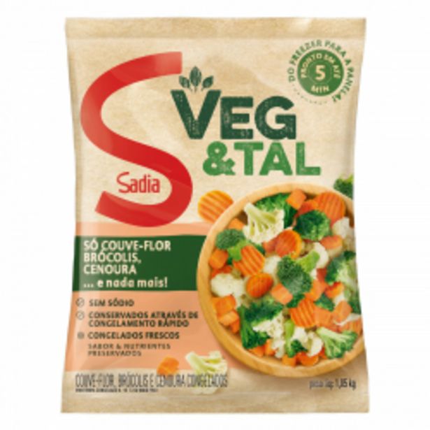 Oferta de Mix Vegetais Cong.sadia 1,05kg por R$23,9