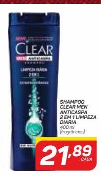 Oferta de Shampoo Clear por R$21,89