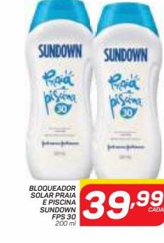 Oferta de Protetor solar Sundown por R$39,99