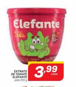 Oferta de Molho de tomate Elefante por R$3,99