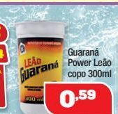 Oferta de Guaraná power Leão por R$0,59