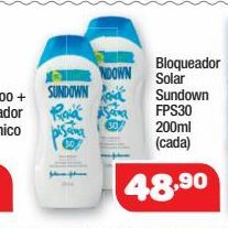 Oferta de Protetor solar Sundown por R$48,9