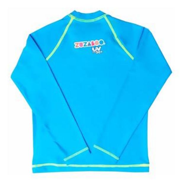 Oferta de Camiseta de Proteção UV Infantil Zuzaboo Azul Tamanho 2 por R$29,9 em Maxxi Econômica Farmácias