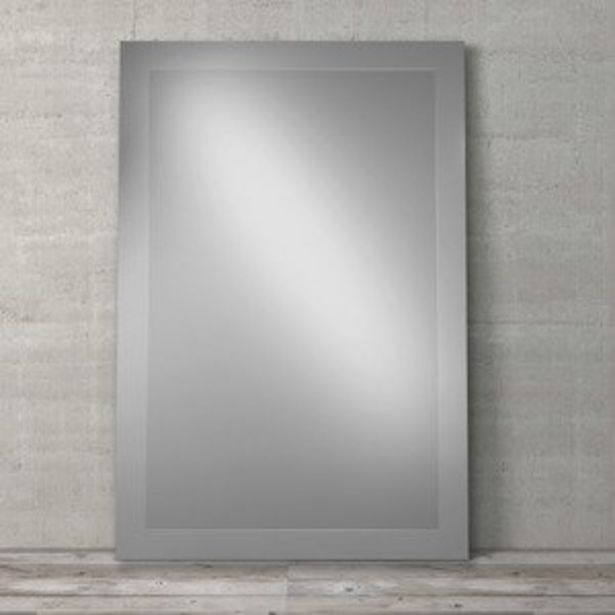 Oferta de Espelho Davinci Preto 188x128cm por R$1000