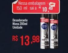 Oferta de Desodorante Nivea 200ml por 
