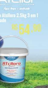 Oferta de Cloro Atclloro 1kg 3em1 por R$54,9