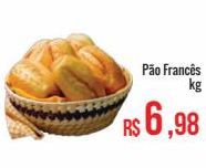 Oferta de Pão Francês kg por R$6,98