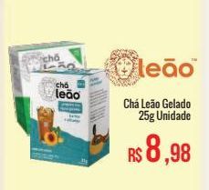 Oferta de Chá gelado Leão 25g por R$8,98