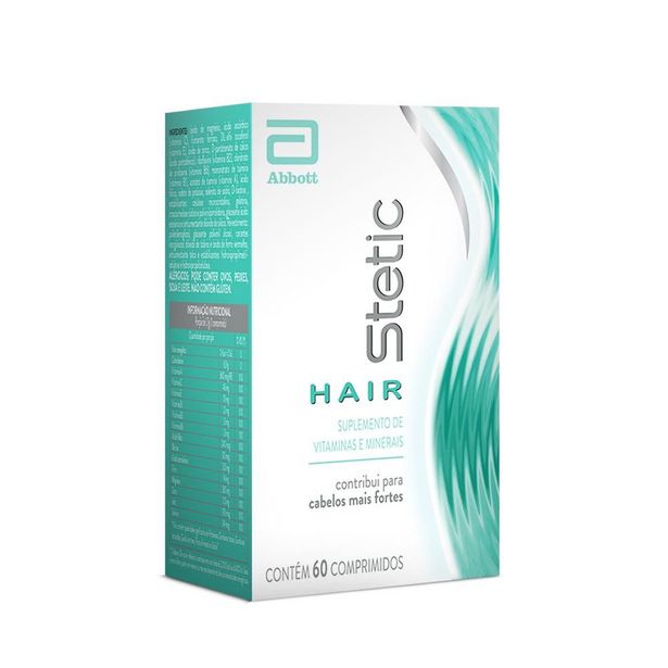 Oferta de Stetic Hair 60 Comprimidos por R$44,9