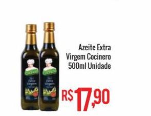 Oferta de Azeite Extra Virgem Cocinero 500ml Unidade por R$17,9