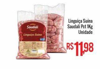 Oferta de Llinguiça Suina Saudali por R$11,98