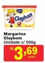 Oferta de Margarina Claybom 500g por R$3,69