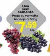 Oferta de Uva sem semente 500g por R$7,59