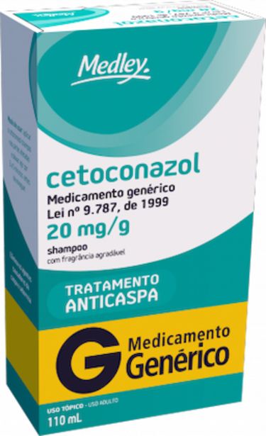 Oferta de Cetoconazol 20mg/ml Medley Shampoo com 110ml por R$22,59 em Drogasil