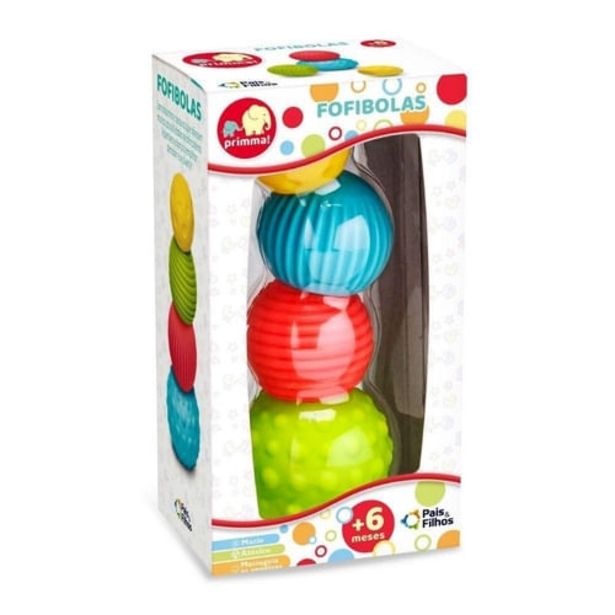 Oferta de Brinquedo Infantil - Fofibolas - Pais e Filhos por R$34,99 em Ri Happy