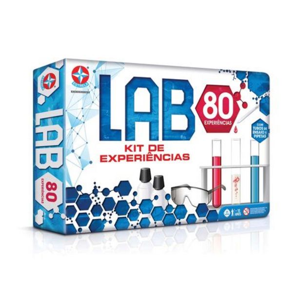 Oferta de Jogo Lab 80 - Estrela por R$199,99 em Brinquedos Estrela