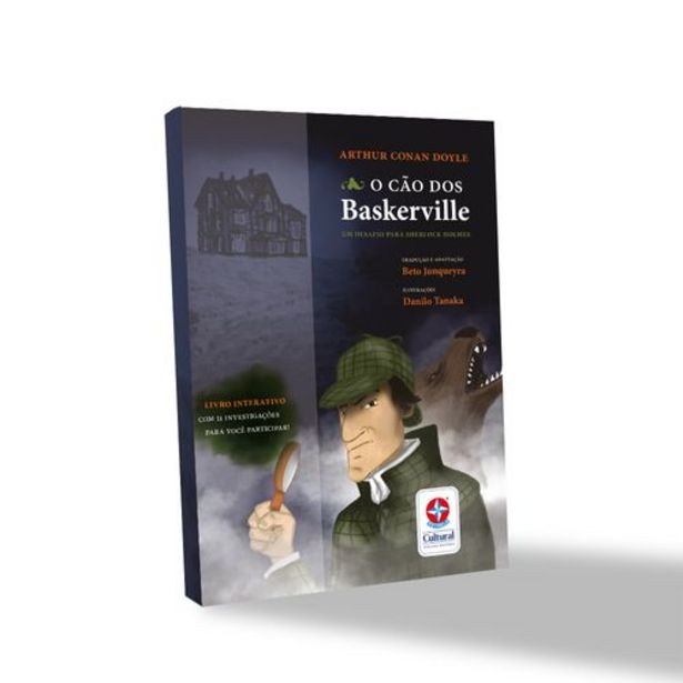 Oferta de Livro O Cão dos Baskerville - Estrela Cultural por R$99,9 em Brinquedos Estrela