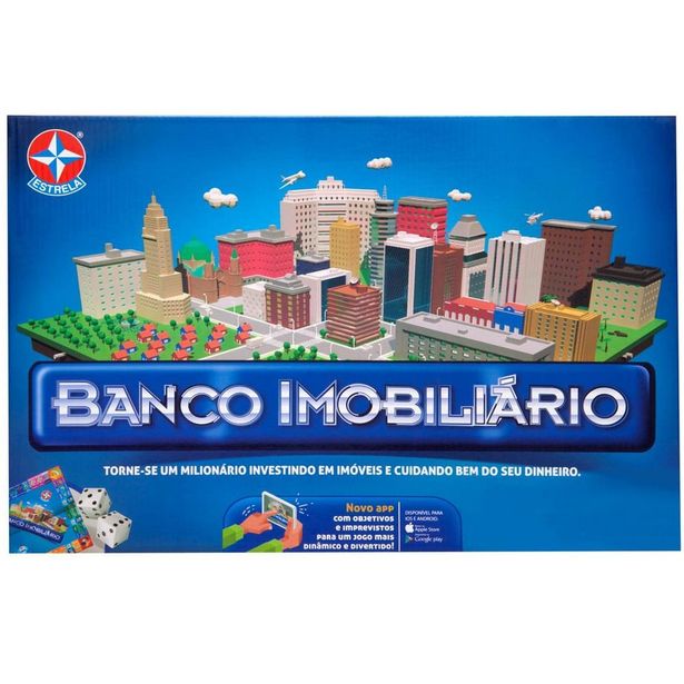 Oferta de Jogo Banco Imobiliário Estrela por R$99,99 em ToyMania