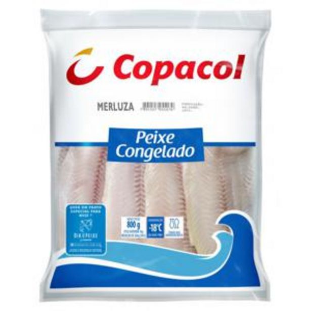 Oferta de Filé de Merluza COPACOL Congelado 800g por R$39,9 em Big Box