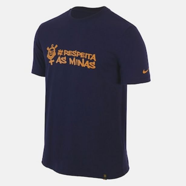 Oferta de Camiseta Nike Corinthians Masculina por R$59,99 em Nike